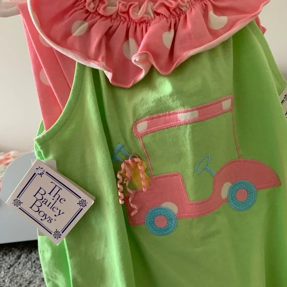 The Bailey Boys Golf Cart Capri Leggings Set - Picture 6 of 8